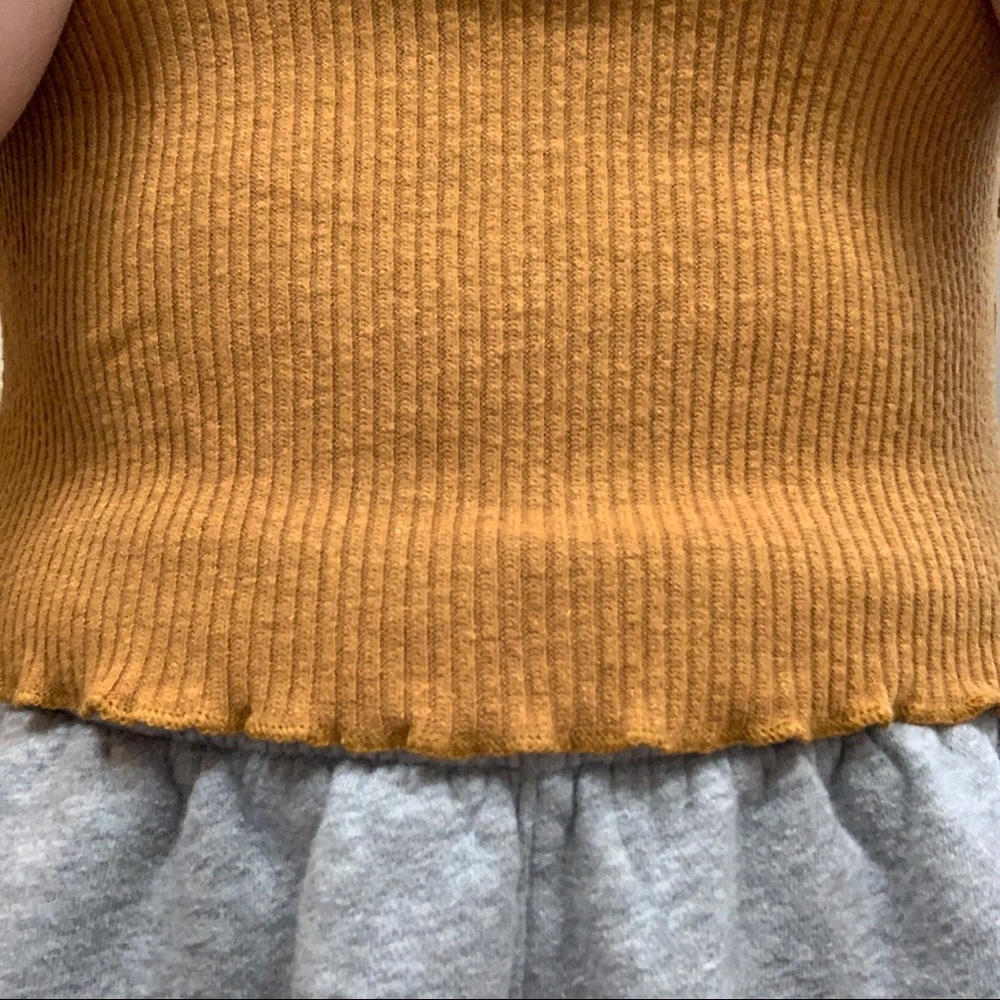 Yellow Ribbed Top - Picture 3 of 3